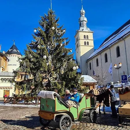 Exceptional View Of Village And Mountain