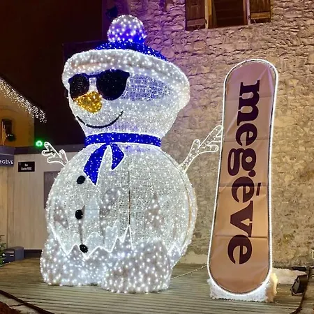 Apartamento Exceptional View Of Village And Mountain Megève