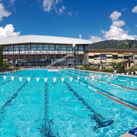 Exceptional View Of Village And Mountain Megève