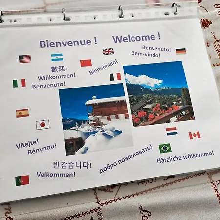 Exceptional View Of Village And Mountain Apartamento Megève