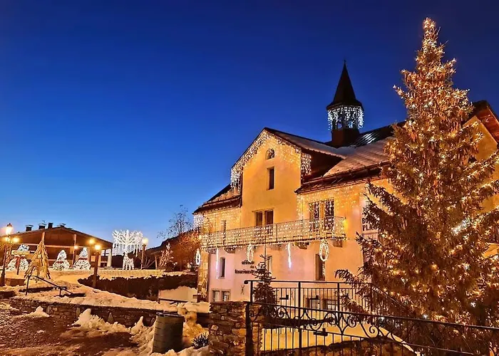 Exceptional View Of Village And Mountain Megève