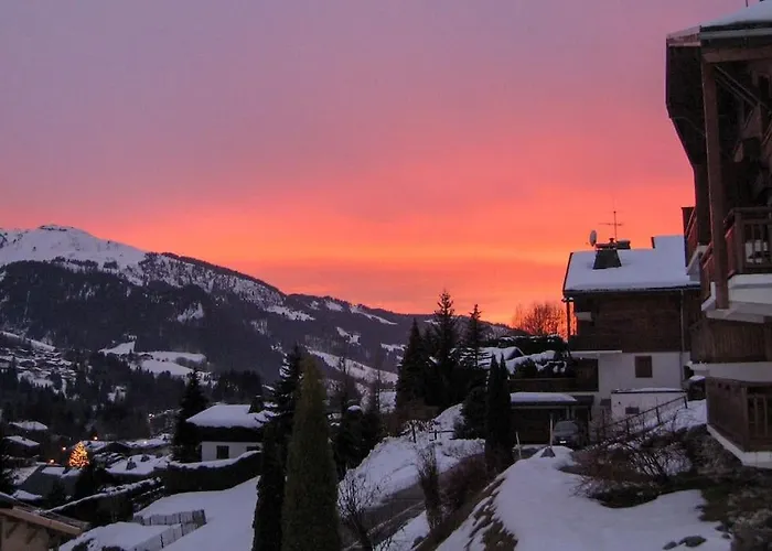 Exceptional View Of Village And Mountain *