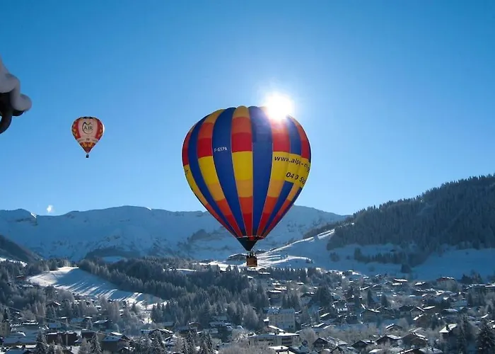 Exceptional View Of Village And Mountain *