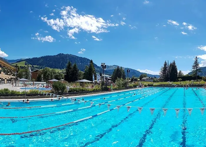 Exceptional View Of Village And Mountain