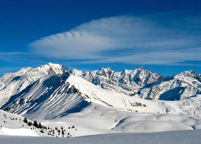 Exceptional View Of Village And Mountain